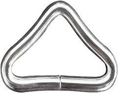 10pc Trampoline Triangle Buckle V-Ring Replacement Galvanized Steel Repair Kit