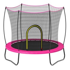 YC 55 inch trampoline spring- darkpink