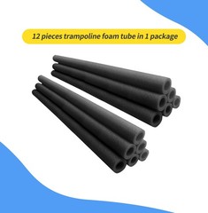 12 Pcs 15.7 Inch Trampoline Pole Foam Sleeves Waterproof Protective Spring Cover