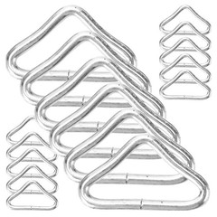 35 Pcs Horseshoe U-shaped Clasp D-ringst Clasps Metal Roller Buckles Copper
