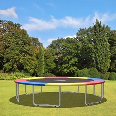 10FT Trampoline Replacement Safety Pad Bounce Frame Waterproof Spring Cover