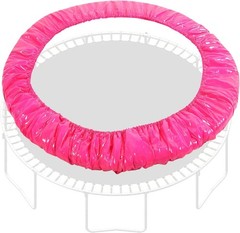 Round 40 Inch Trampoline Safety Cover in Hot Pink for Kids and Adults
