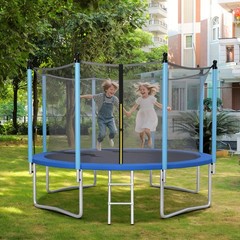 14FT Trampoline Spring Cover Universal Trampoline Replacement Pad w/Split Design