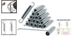 16 Count 5.5-7 Inch Heavy-Duty Trampoline Springs with Unique Pull Tool Included