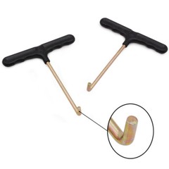 Trampoline Spring Pull Tool Kit Parts Hook Puller for Spring Installation 2 Pack