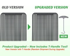 Gtongoko 16 Pack Trampoline Stakes, Trampoline Accessories, 16 Inch Ground St…