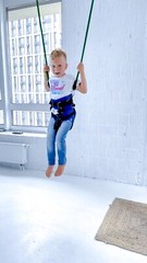 Premium Bungee for Fitnes Experience Home Bungee Playground Set. Outdoor Jumping