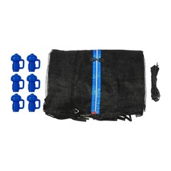 Trampoline Safety Enclosure Net Fence for Round Frame Protective Net