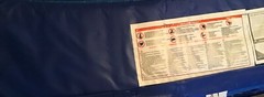 Machrus upper bounce round Trampoline spring pad 15”