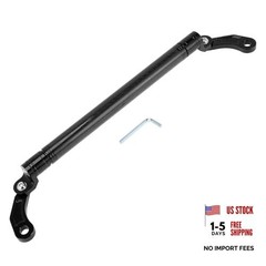 Motorcycle Balance Cross Bar Adjustable Motorbike Handlebars 10mm 0.39″ Black