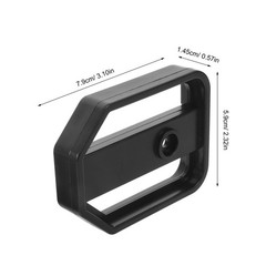 20Pcs Reusable Removable Computer Case Bracket for Mini Pc Stable Support Black