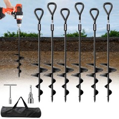 Phopich 18”/30″ Long Ground Anchor, Heavy Duty Earth Anchors Ground Anchors …