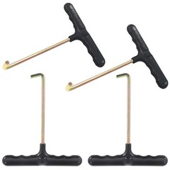 4 Pack Trampoline Spring Pulling Tool T-Hook Extension Puller with Ergonomic …