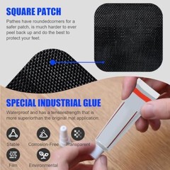 Trampoline Patch Repair Kit 3 Sizes Patches | Repair Trampoline Mat Tear or H…