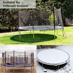 USA Trampoline Stakes Heavy Duty Trampoline Parts Steel Stakes Anchor Kit for Tr