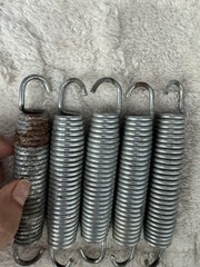 Lot Of 5 Stainless Steel Trampoline Springs 5 1/2” Heavy Duty Play Replacements