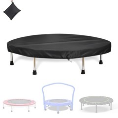 Waterproof Mini Trampoline Cover for Indoor/Outdoor Fitness & Toddler Rebounder