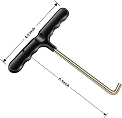 Trampoline Spring Pull Tool T Hook Puller Kit Heavy Duty Install Tool