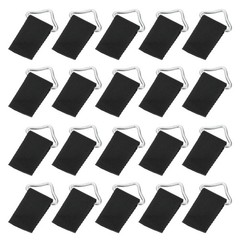 20Pcs Trampolines Triangle Buckle, 1 1/2″ Metal Triangle Ring Buckle, Silver