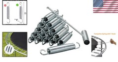 Heavy-Duty 5.5-7 Inch Trampoline Springs Set – 16 Pack with Stainless Steel Tool