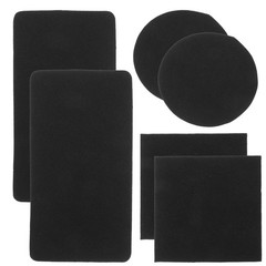 Self-Adhesive Trampoline Patch Repair Kit 6 Sets Round Rectangular Patches fo…