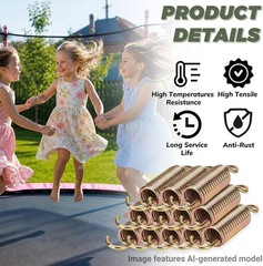 Universal Replacement Trampoline Springs 12-48 Pack