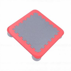 Red Mini Trampoline For Kids Sensory Trampoline Bouncing Board With Non Sli JHSI