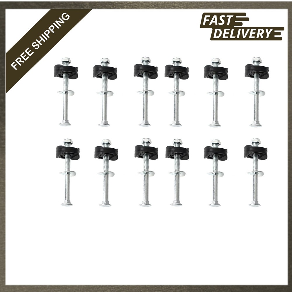 Trampoline Accessories Galvanized Iron Screws Long 6mm Pack for Large