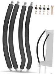 Trampoline Poles Replacement for For Jumpzylla 12&14ft-2xUpper+2xLower Tubes