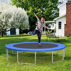 Universal 16′ Split Trampoline Spring Cover w/Hook & Loop Fastener Waterproof