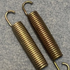 Lot Of 2 Trampoline Springs 5 1/2 In Used Heavy Duty VG CONDITION Free Shipping