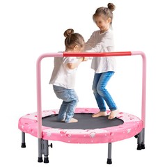 36″ Trampoline for Kids Foldable Mini Toddler Trampoline Indoor Outdoor