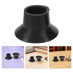 12Pcs Durable Rubber Trampoline Foot Pads 1 Inch Noise Dampening Leg Protectors