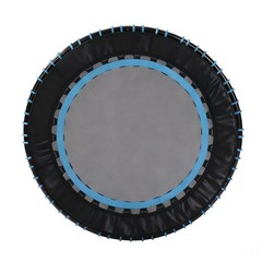 48in Springless FitnessTrampoline 450lbs Load Quiet Safe IndoorOutdoor Rebounder