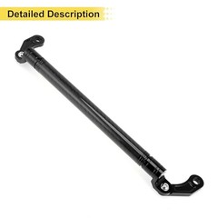 Motorcycle Balance Cross Bar Adjustable Motorbike Handlebars 10mm 0.39″ Black