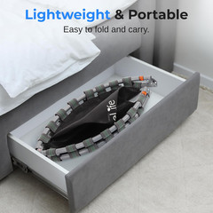 36/40″ Foldable Mini Trampoline – Compact Fitness Trampoline for Kids Adults, Ex