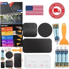 Trampoline Mat Repair Solution with 12 Durable Patches for Various Sizes