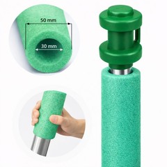 Trampoline Foam Tubes Set 8 Piece 8 x 180cm with Poles Caps Poles…