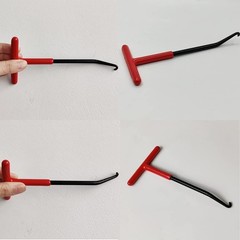 Motorcycle Exhaust Spring Hook, T Shaped Handle Exhaust Pipe Spring Puller In…