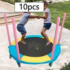 10x Trampoline Pole Foam Sleeves Padding 15.75 inch Lightweight Tubing for Park