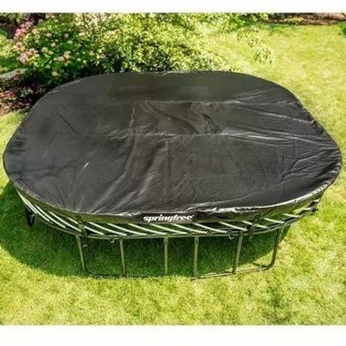 Springfree Trampoline Cover S155 Jumbo Square Black All Weather Protection New