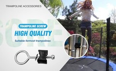 12 Pack Trampoline Replacement Screws – Durable Parts for Safe Jumping Fun