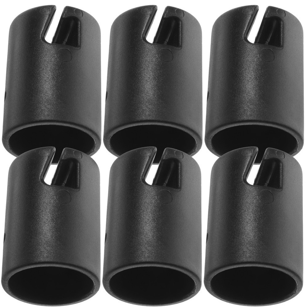 6 Pcs Trampoline Leg Cap Tube Caps Replacement Pad Accessories Kit