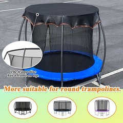 XATAMIO Trampoline Shade Cover 14FT Round Heavy Duty Trampoline Cover for Sun…