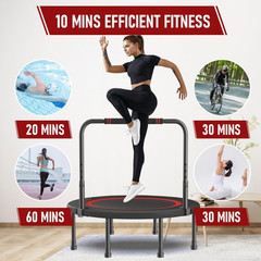 Alpen 40″-48″ Rebounder Trampoline Foldable Fitness Indoor Exercise Workout Rebo