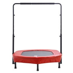 Uimoso 56-Inch Kids’ Foldable Mini Trampoline for Indoor and Outdoor Use