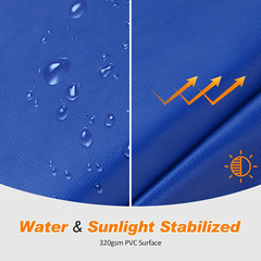 Trampoline Pad Replacement 16 15 14 13 12 10 8 Foot, Waterproof Safety Spring Co