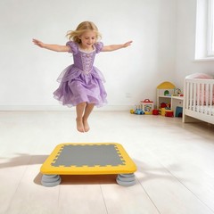 Kids’ Trampoline Kids’ Bouncing Board Balance and Bounce Kids’ Toy for Indoor