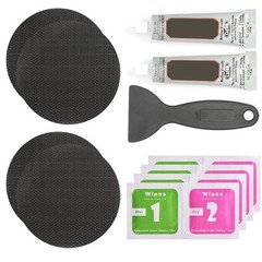 Trampoline Repair Kit – 4″ Circle Patches for Mat Tears & Holes – Easy Fix