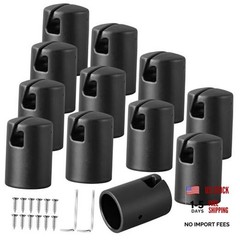 12 Pcs Trampoline Pole Caps, 1.2 Inch Diameter Trampoline Enclosure Pole Caps